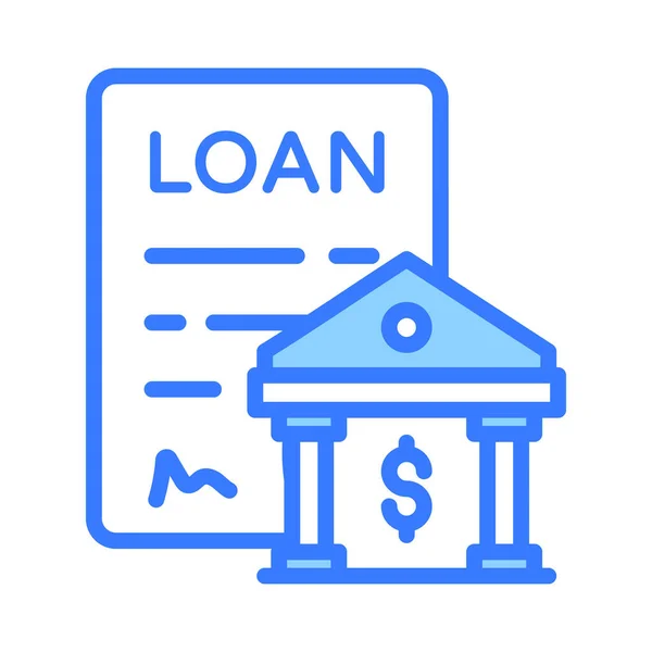 抓住这个精心设计的贷款协议向量设计 — 图库矢量图片