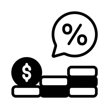 Beyaz arkaplanda izole edilmiş bu iyi tasarlanmış ilgi oranı simgesini kontrol et