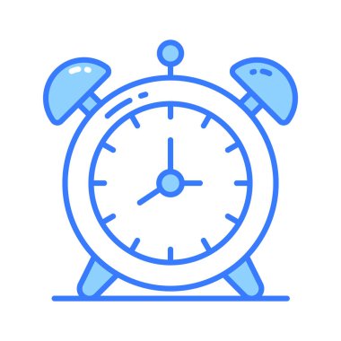 Alarm saatinin düzenlenebilir biçimindeki moda simgesi, kullanımı ve indirmesi kolay