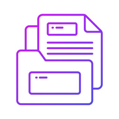 Kullanmaya hazır bu dikkatlice tasarlanmış iş belgesi konsept vektörünü tut