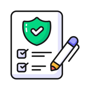 Bu güzel tasarım sigorta poliçesini moda tarzında kontrol edin