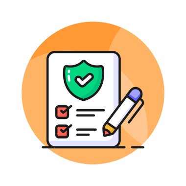 Bu güzel tasarım sigorta poliçesini moda tarzında kontrol edin