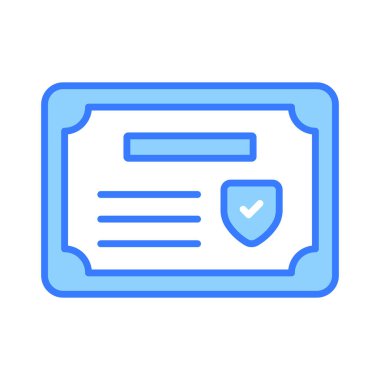 İşletme sertifikasının bu özenle tasarlanmış simgesine, işletme diploması vektörüne sahip olun.