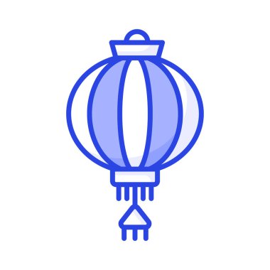 Geleneksel Çin feneri, Çin kağıt feneri, dekorasyon aksesuarı, fener ikonu.