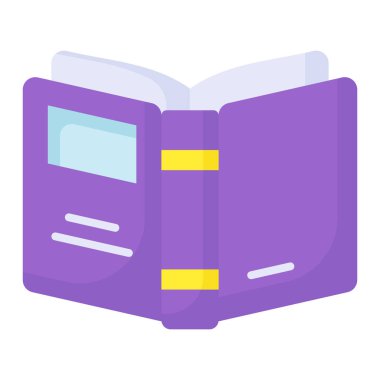 Bu yaratıcı dizayn edilmiş kitap simgesini yakalayın, bu premium vektörü indirin