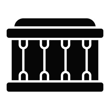 Bu güzel tasarlanmış trampet, bas davul ikonuna bakın.