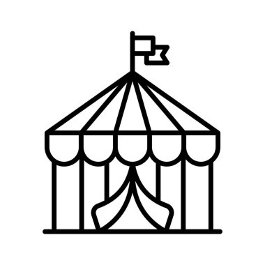 Bu güzel tasarlanmış sirk çadırını moda tarzında kontrol et.