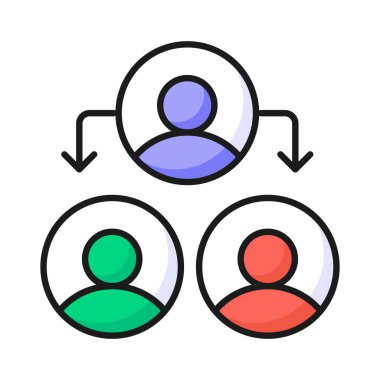 Ellerinizi bu güzel dizayn edilmiş takım yapısının vektör kullanmaya hazır simgesine koyun.