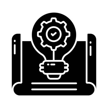 Proje geliştirmenin bu yaratıcı tasarlanmış vektörünü trend tarzında ele alın