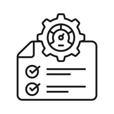 Moda tarzında, vektör kullanmaya hazır dosya yönetiminin eşsiz bir simgesi