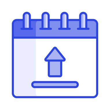 Göndermenin konsept simgesini gösteren yukarı ok