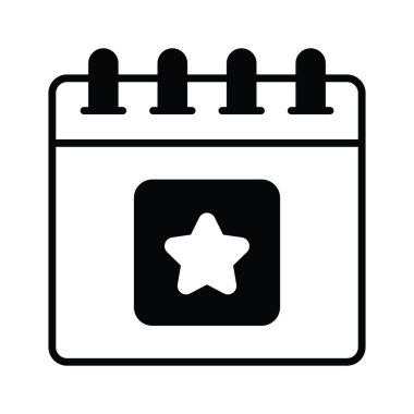 Bu güzel tasarlanmış olay planlayıcısı vektör tasarımını kontrol et