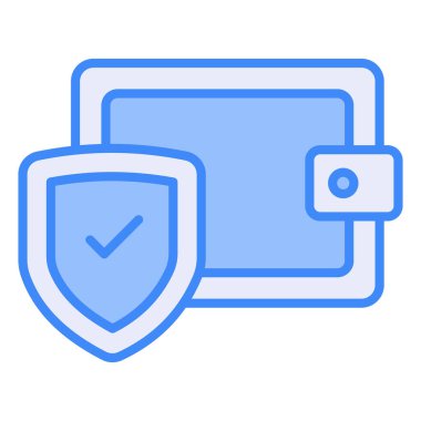 Kalkanlı cüzdan güvenliği, para güvenliği. Finansal güvenlik, nakit güvenlik