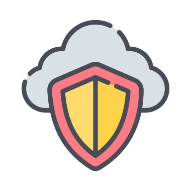 İnternet 'in bulut teknolojisi güvenlik formu, veri bağlantısı, güvenlik kavramı