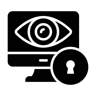 Gizlilik politikası, veri koruması, dijital güvenlik, kilitlenmiş kişisel bilgiler çevrimiçi güvenlik