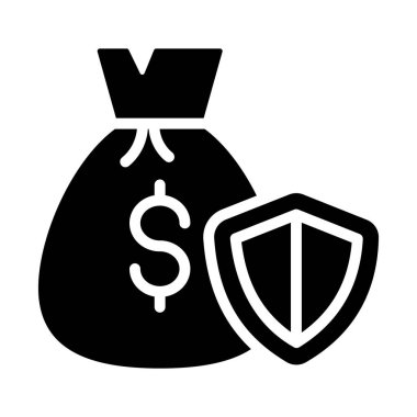 Kalkanlı para çantası, para güvenliği. Finansal güvenlik, güvenli yatırım