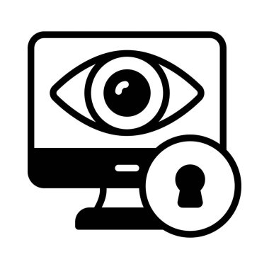 Gizlilik politikası, veri koruması, dijital güvenlik, kilitlenmiş kişisel bilgiler çevrimiçi güvenlik