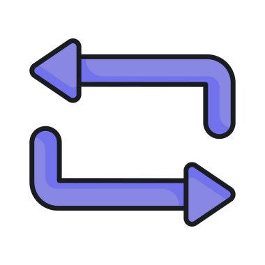 Tekrar okunun bu premium simgesini eğilim biçiminde indir