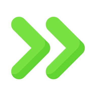 İleri düğme simge tasarımı, ileri sarma vektörü, ortam düğmesi