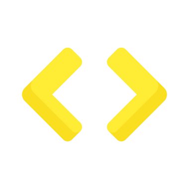 Yatay yeniden boyutlandırılmış ok vektör tasarımı