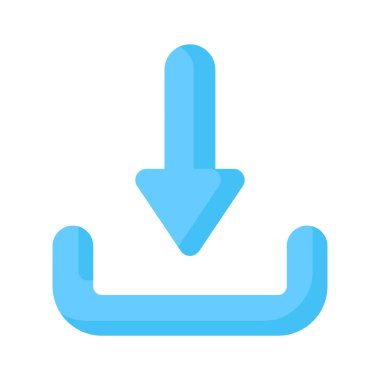 İndirme simgesini düzenlenebilir biçiminde, premium kullanım için kullanmaya hazır