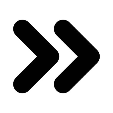 İleri düğme simge tasarımı, ileri sarma vektörü, ortam düğmesi