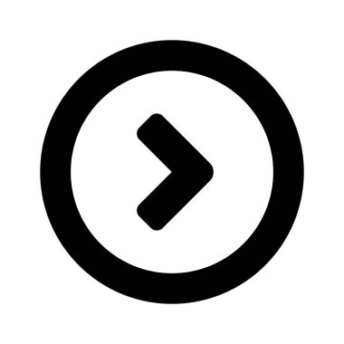 Sonraki, ileri düğme vektör tasarımı