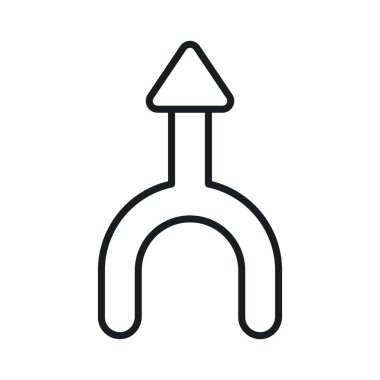 Beyaz arkaplanda izole edilmiş konsolidasyon simgesi vektörü