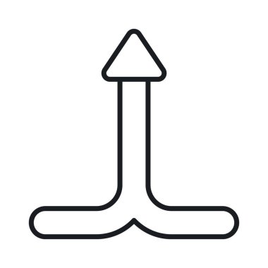 Beyaz arkaplanda izole edilmiş konsolidasyon simgesi vektörü