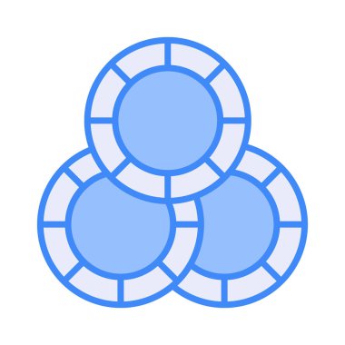 Beyaz arkaplanda izole edilmiş bu güzel kripto para birimi sembolik vektör tasarımını yakala