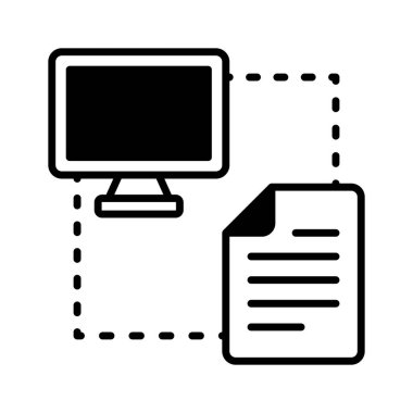 Modern biçimdeki akran ağ vektör tasarımı