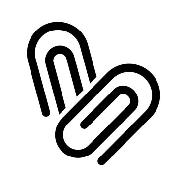 Birkaç kağıdı bir arada tutmak için kullanılan eğri bir tel ya da plastik.