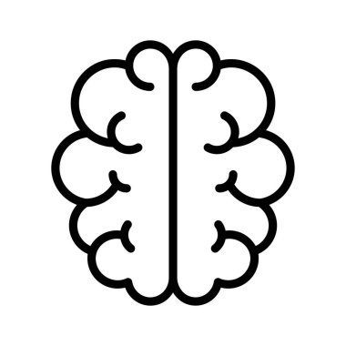 Entellektüel kapasite, insan zihni, modaya uygun beyin vektör tasarımı