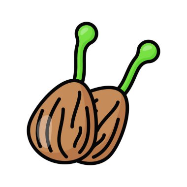 Güzel dizayn edilmiş kapari, vejetaryen yemekleri.