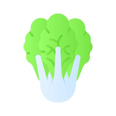 Bu görsel olarak mükemmel olan lahananın modaya uygun bir görüntüsünü yakalayın. Lahana vektörü