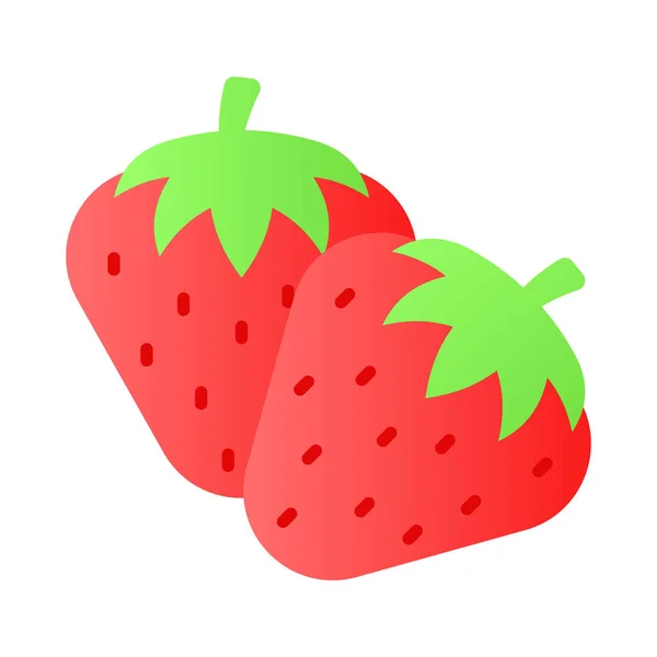 Take Look Beautifully Designed Icon Strawberry Modern Design Style — Stock Vector