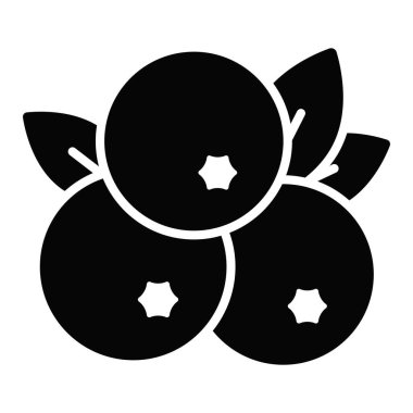 Yaban mersinlerinin moda ikonu, organik boğma üzümü, yapraklı böğürtlen, sağlıklı vektör tasarımı