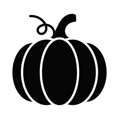 Yaratıcı projeleriniz için sıcaklığın ve mevsimsel zevkin sembolü. Balkabağı vektör tasarımı, sağlıklı ve organik gıda