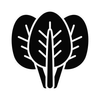 Dikkatlice hazırlanmış ıspanak vektör tasarımı, vektör kullanmaya hazır