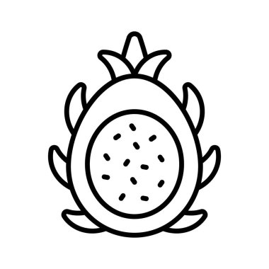 Yaratıcı projeleriniz için canlı bir tropikal zarafet patlaması. Ejder Meyvesi Simgemizin cazibesine kapıl.