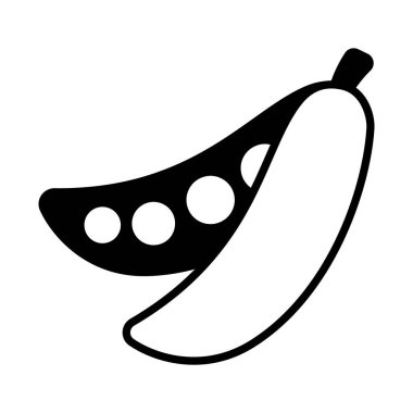 Küresel yeşil tohum sebze olarak yenir ya da kurutulduğunda nabız olarak, bezelye taşıyıcı tasarımı