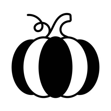 Yaratıcı projeleriniz için sıcaklığın ve mevsimsel zevkin sembolü. Balkabağı vektör tasarımı, sağlıklı ve organik gıda