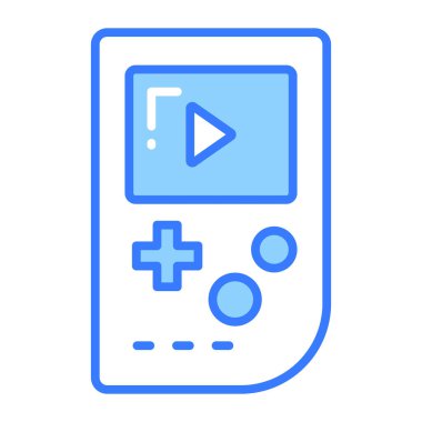 Gameboy 'un bu güzel simgesini düzenlenebilir biçiminde işaretleyin.