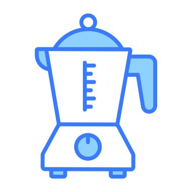 Mikserin vektör tasarımı modern stilde, kullanması kolay.