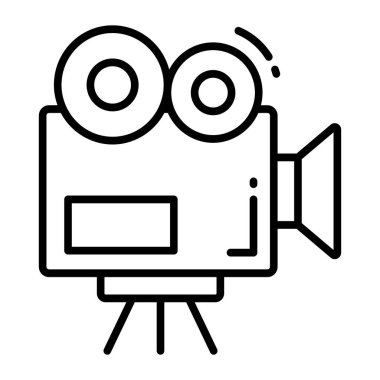 Kamera vektör tasarımı, kullanımı ve indirilmesi kolay simge.