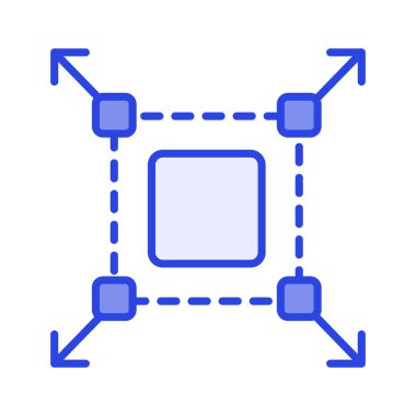 Resmin bu yaratıcı tasarım vektörünü modern şekilde yeniden boyutlandır