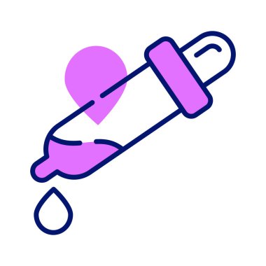 Düzenlenebilir modern biçim, premium vektör olarak bu güzel damlatıcı simgesini işaretleyin