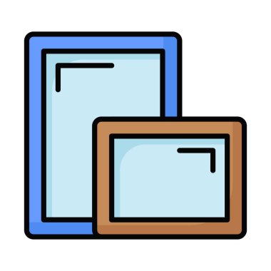 Tablo panosunun inanılmaz bir simgesi, boyama tahtası tasarımı