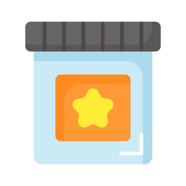 Modern stilde bu güzel renk kabı simgesini işaretleyin