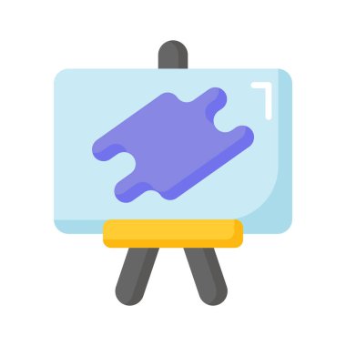 Tablo panosunun inanılmaz bir simgesi, boyama tahtası tasarımı